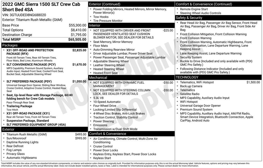 Used 2022 GMC Sierra 1500 SLT AWD/4WD image 7