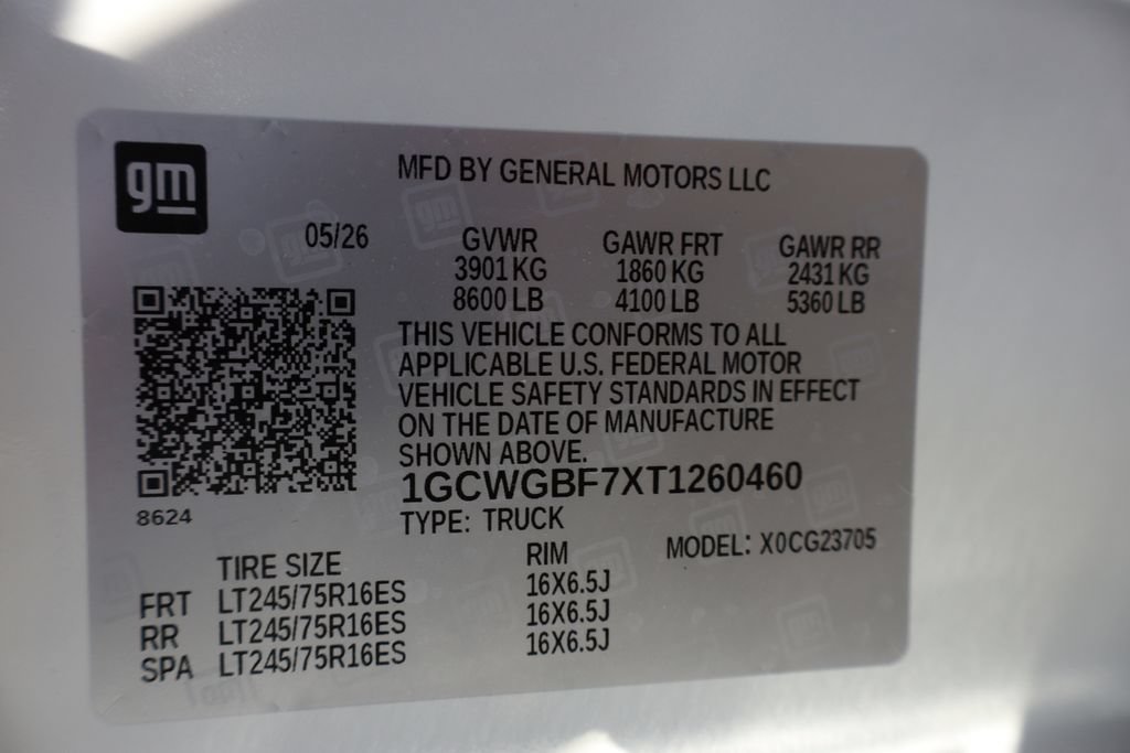 New 2026 Chevrolet Express 2500 Extended w/ Driver Convenience Package RWD image 29