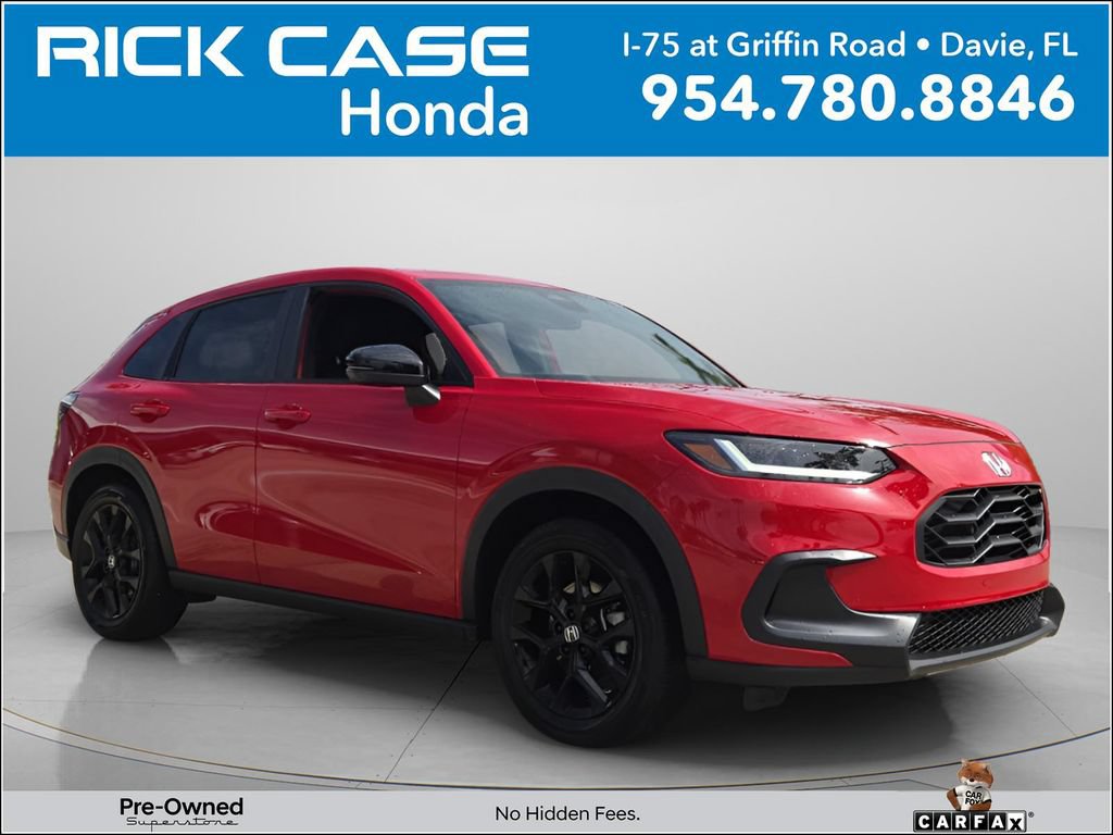 Certified 2025 Honda HR-V Sport image 1