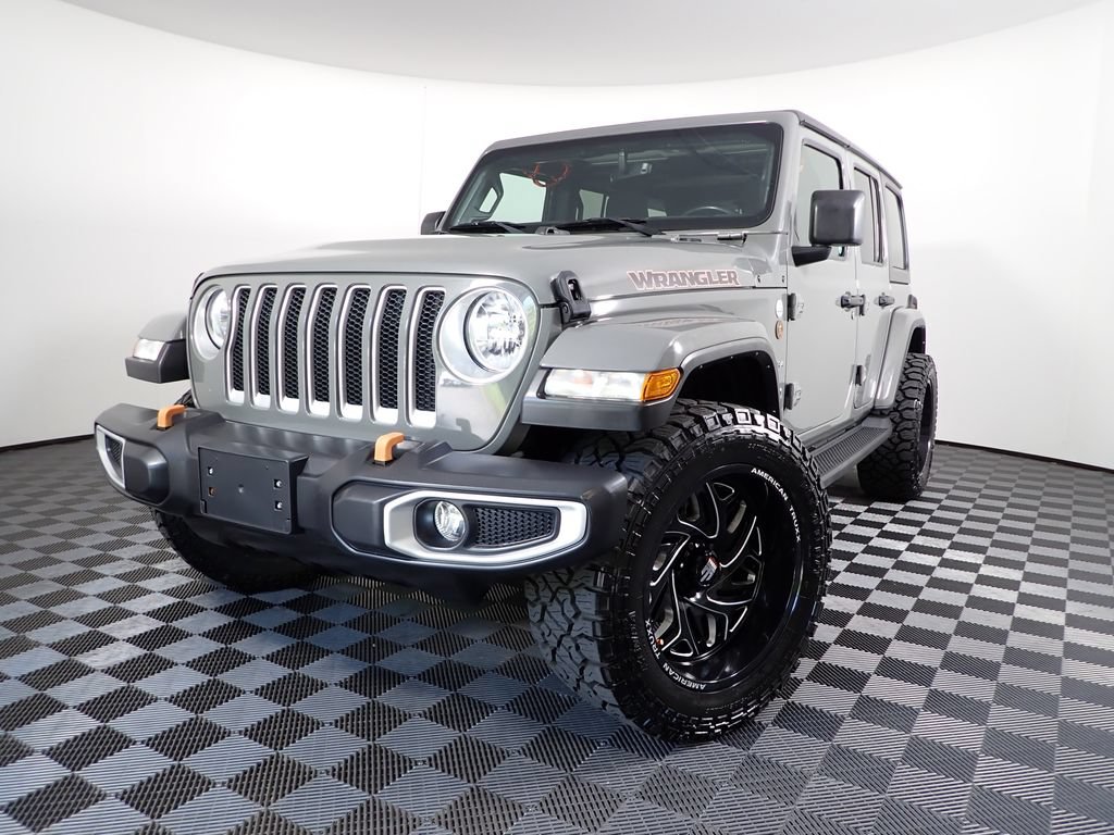 Used 2022 Jeep Wrangler Unlimited Sahara AWD/4WD image 2