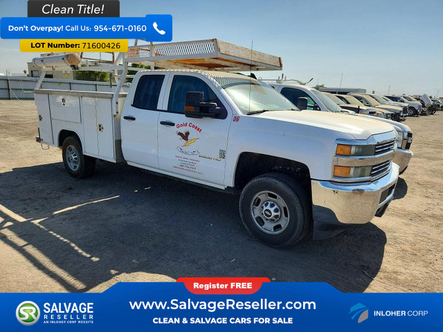 Used 2015 Chevrolet Silverado 2500 W/T w/ WT Convenience Package RWD image 5