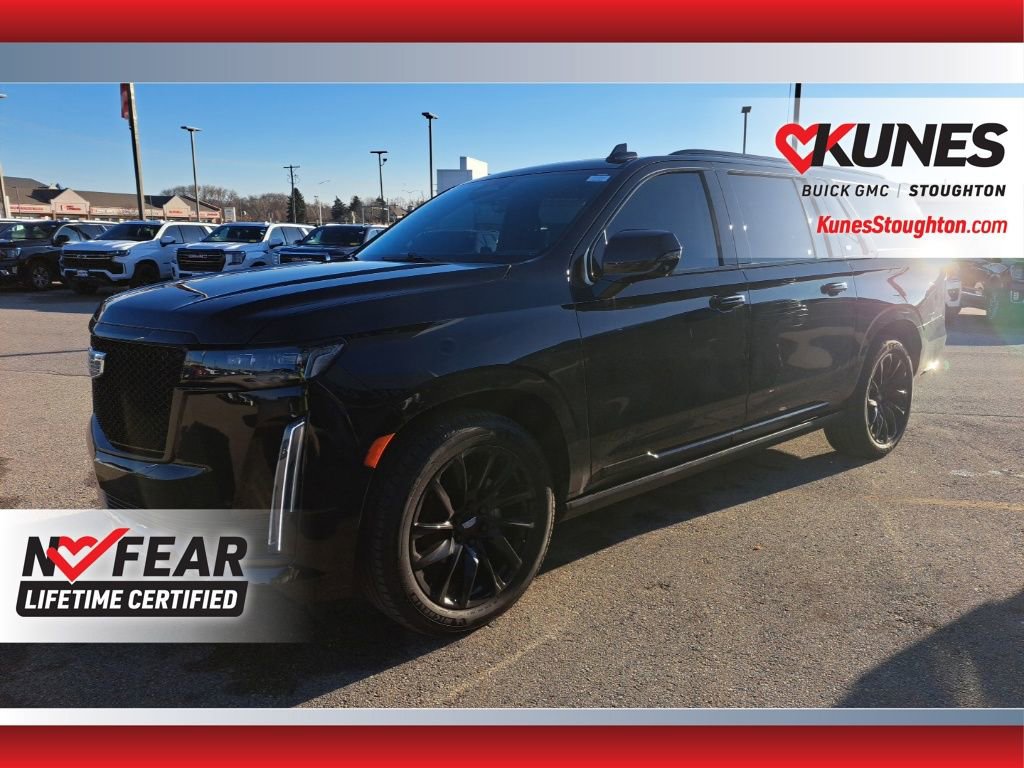 Used 2024 Cadillac Escalade ESV Sport Platinum w/ LPO, ONYX Package image 61