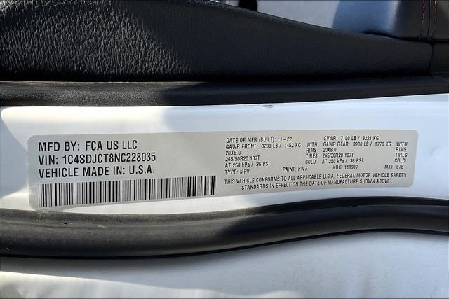 Used 2022 Dodge Durango R/T image 54
