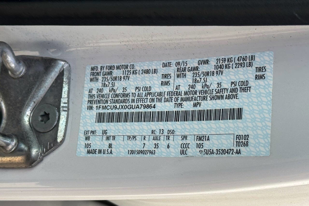 Used 2016 Ford Escape Titanium AWD/4WD image 20
