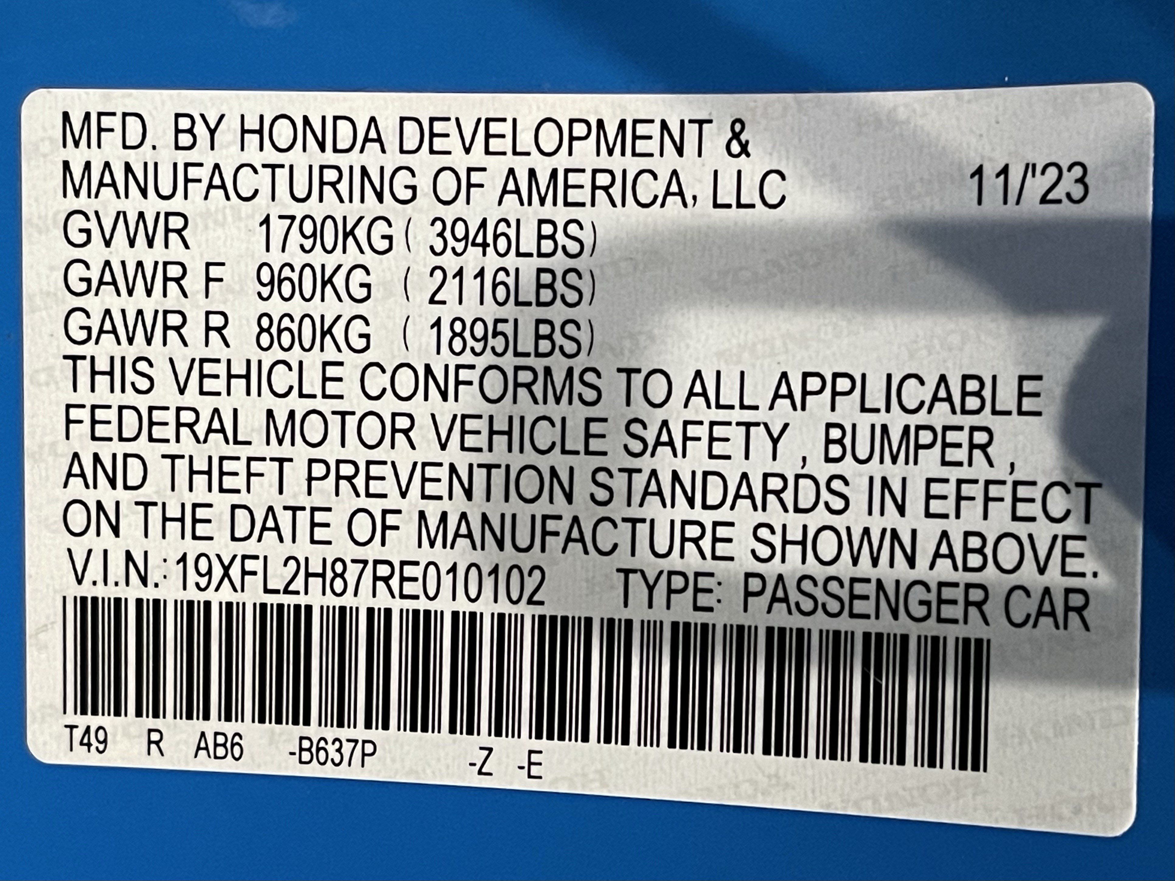 Used 2024 Honda Civic Sport image 25