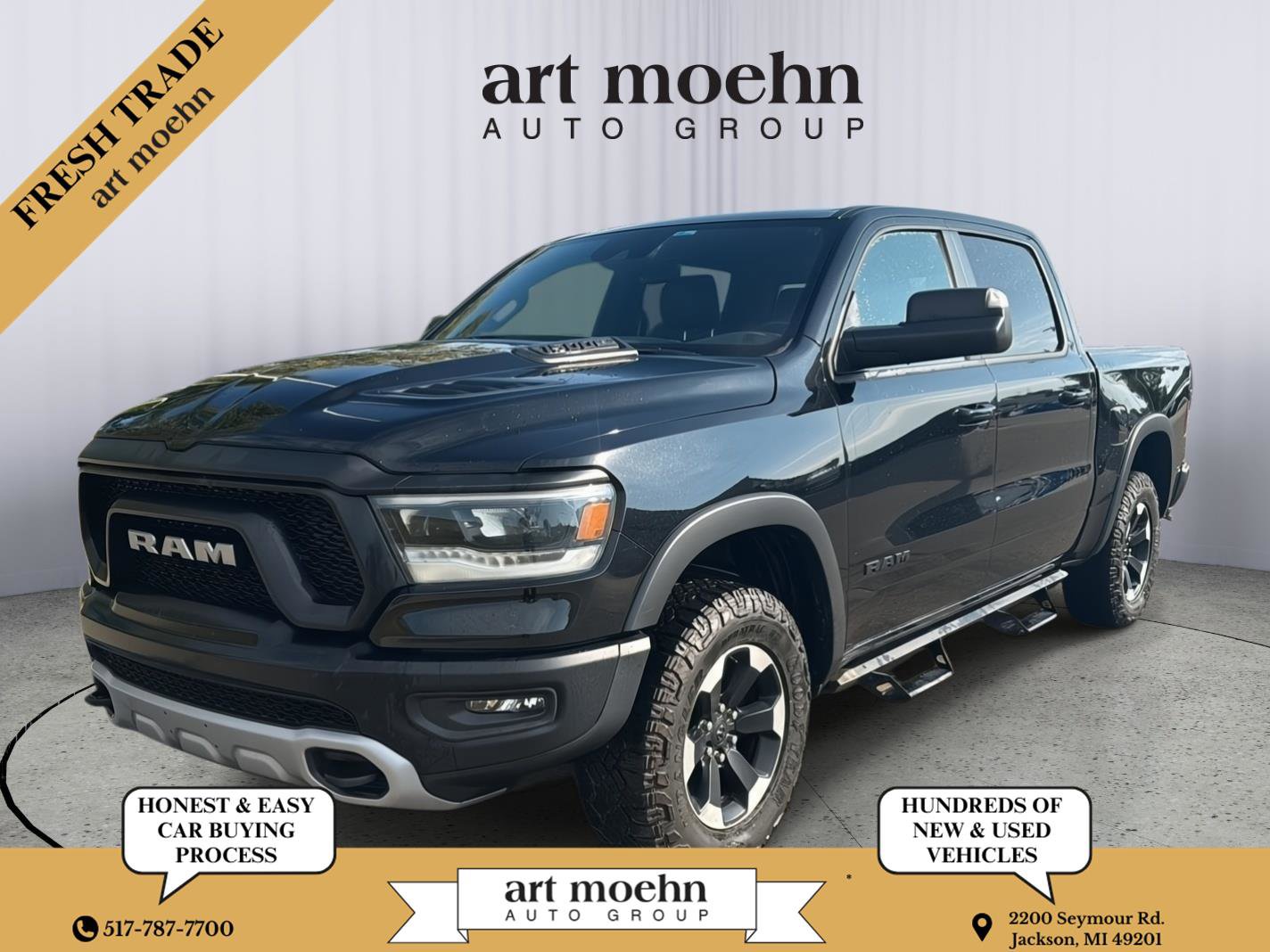 Used 2021 RAM 1500 Rebel w/ Rebel Level 1 Equipment Group image 1