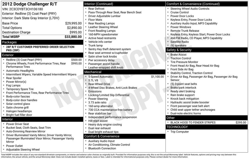 Used 2012 Dodge Challenger R/T image 3