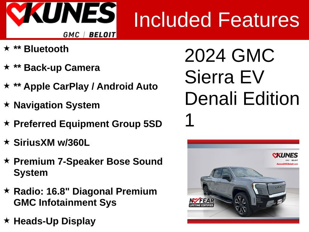 New 2024 GMC Sierra EV Denali image 2