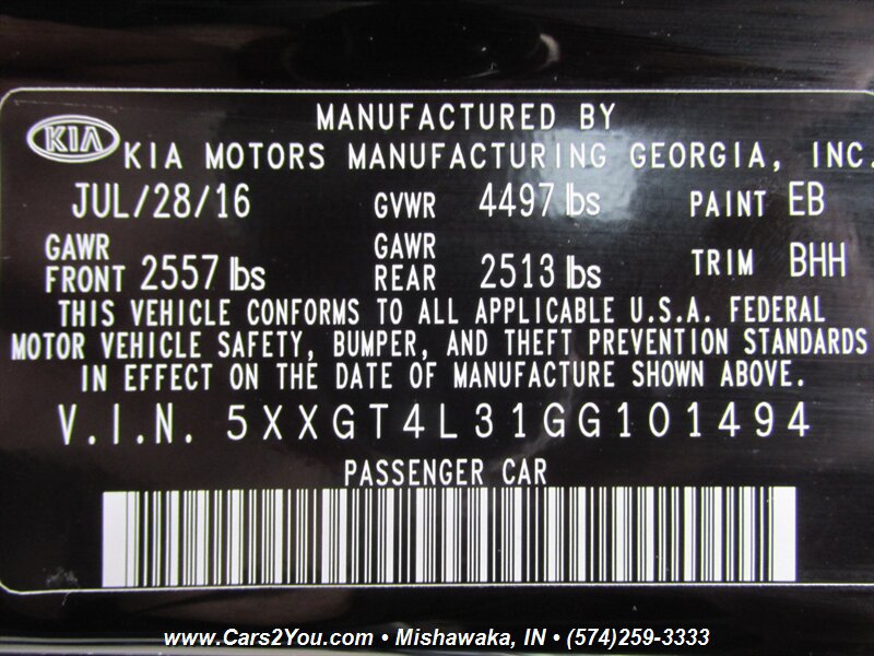 Used 2016 Kia Optima LX FWD image 25