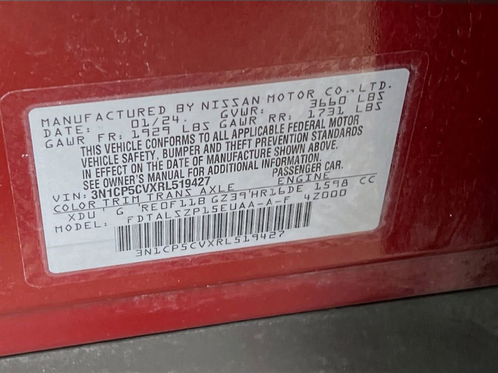 Used 2024 Nissan Kicks SV image 24