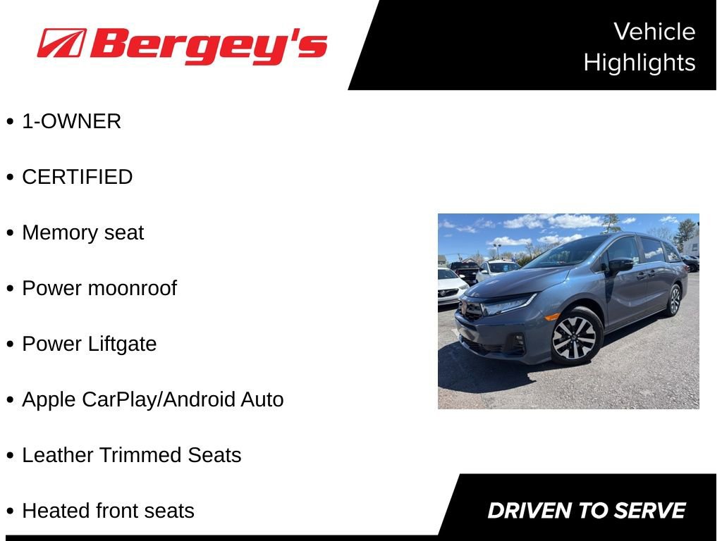 Used 2025 Honda Odyssey EX-L image 5