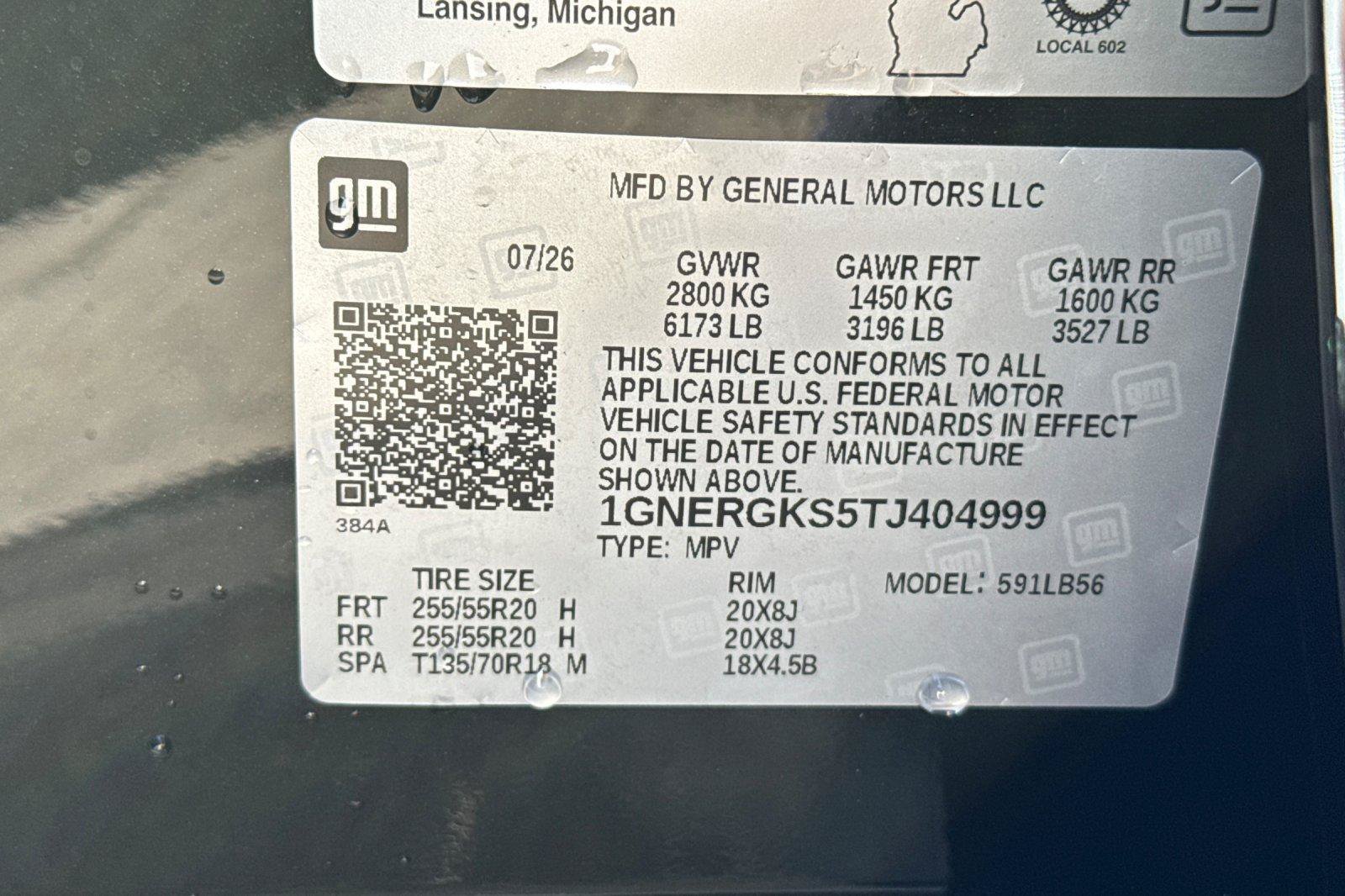 New 2026 Chevrolet Traverse LT w/ Midnight/Sport Edition FWD image 37