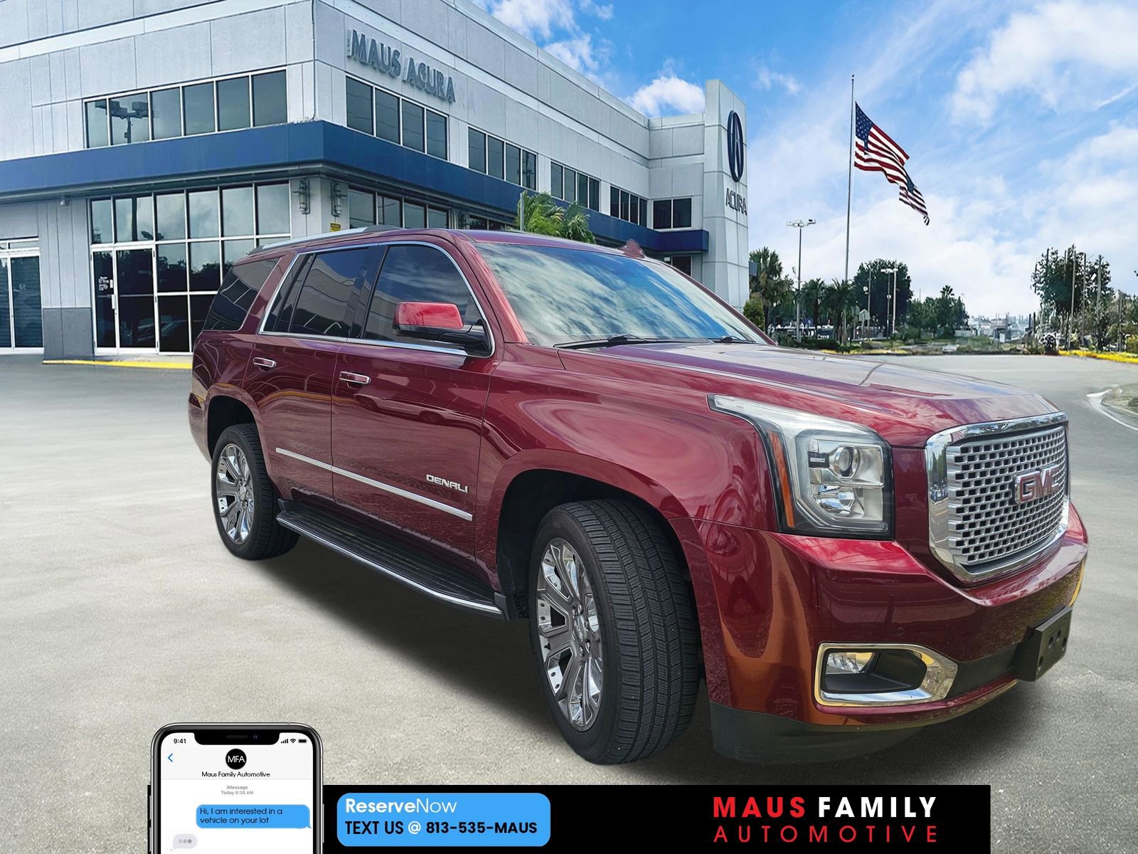 Used 2016 GMC Yukon Denali w/ Open Road Package image 1