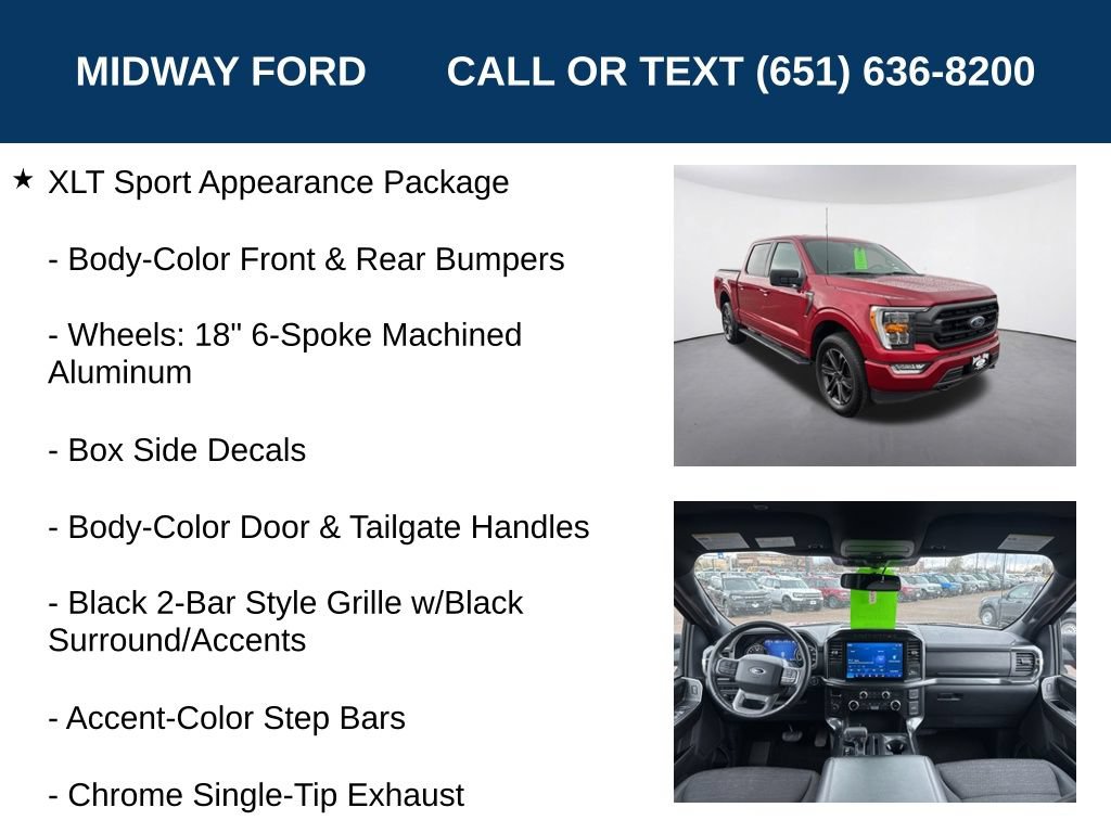 Used 2022 Ford F150 XLT w/ Equipment Group 302A High AWD/4WD image 25