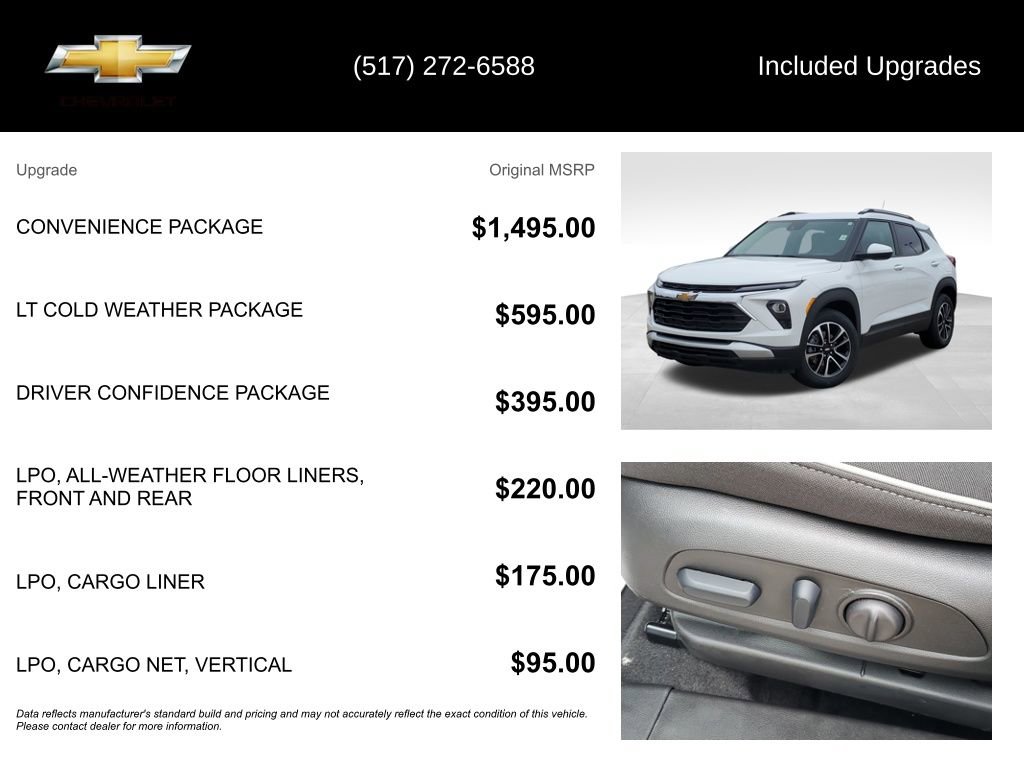 Used 2024 Chevrolet TrailBlazer LT w/ Convenience Package FWD image 5