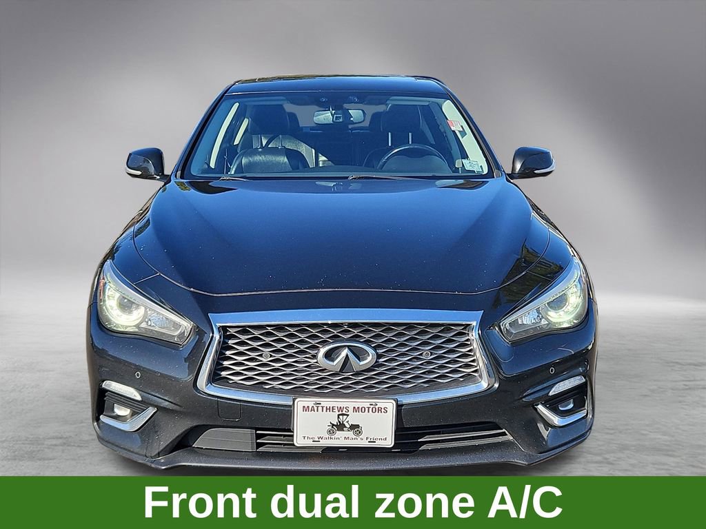 Used 2022 INFINITI Q50 Luxe w/ Cargo Package AWD/4WD image 2