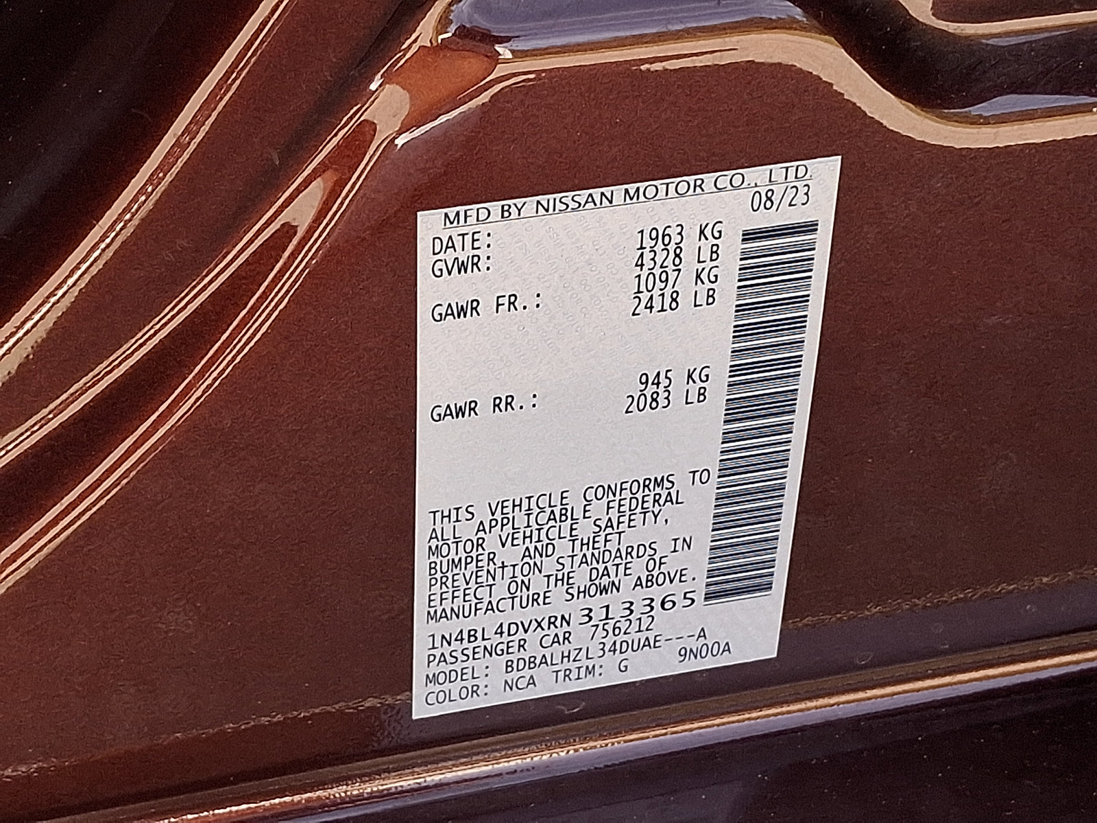 Used 2024 Nissan Altima 2.5 SV w/ SV Premium Package FWD image 26