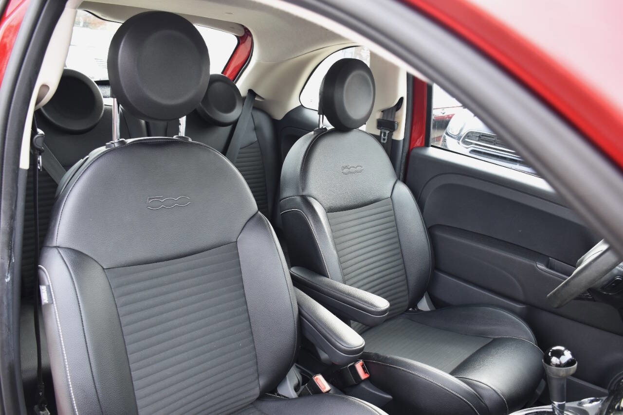 Used 2017 FIAT 500 Pop w/ Sport Black Trim Package image 12
