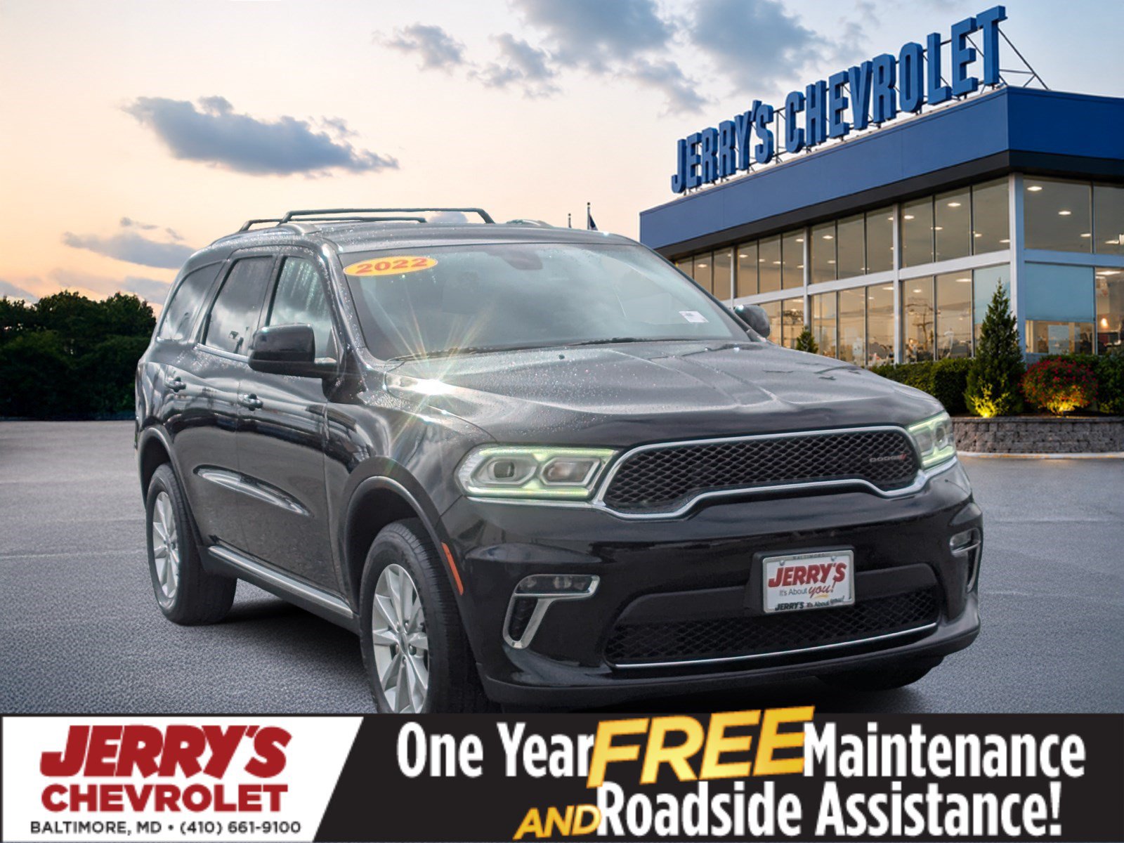 Used 2022 Dodge Durango SXT AWD/4WD image 1