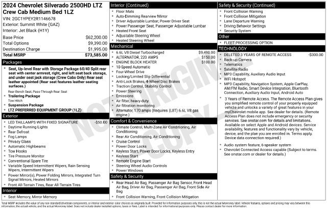 Used 2024 Chevrolet Silverado 2500 LTZ AWD/4WD image 9