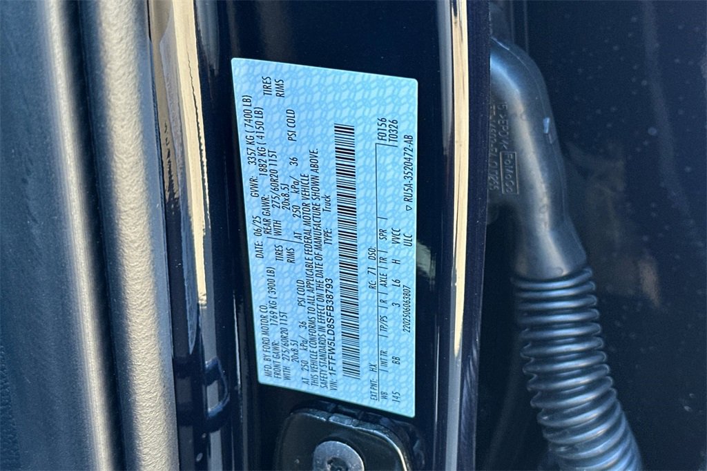 New 2025 Ford F150 Lariat w/ Equipment Group 501A Mid image 21