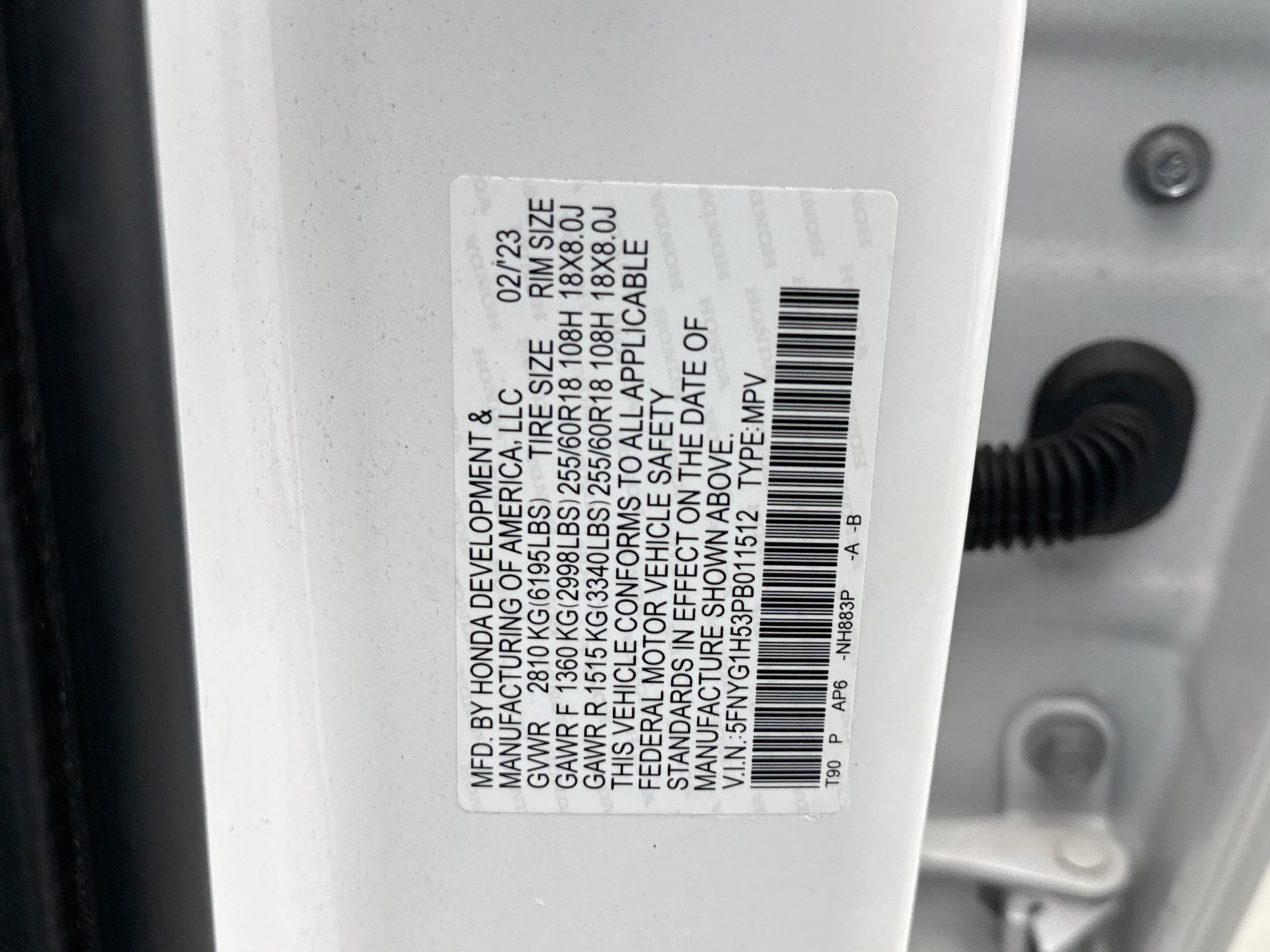 Used 2023 Honda Pilot EX-L image 12