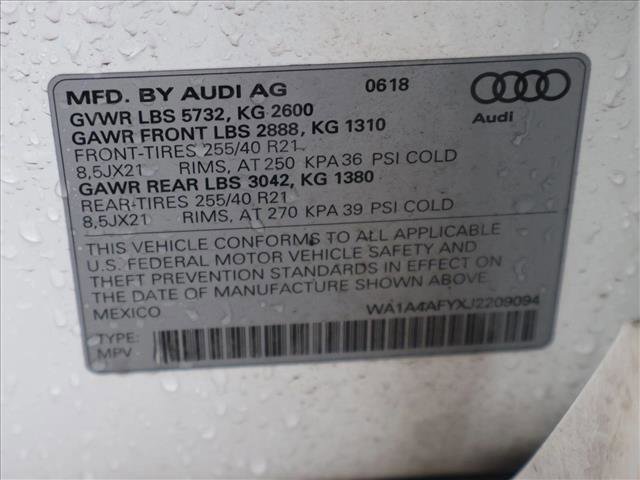 Used 2018 Audi SQ5 Premium Plus w/ S Sport Package image 16