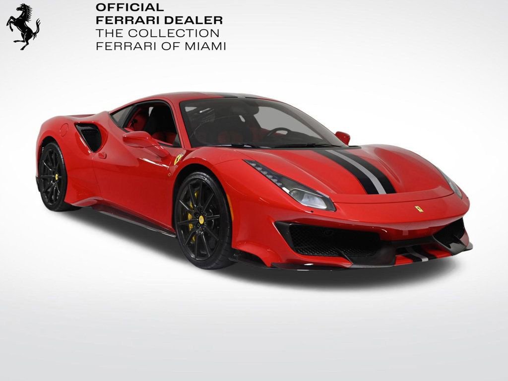 Certified 2019 Ferrari 488 Pista Coupe image 1