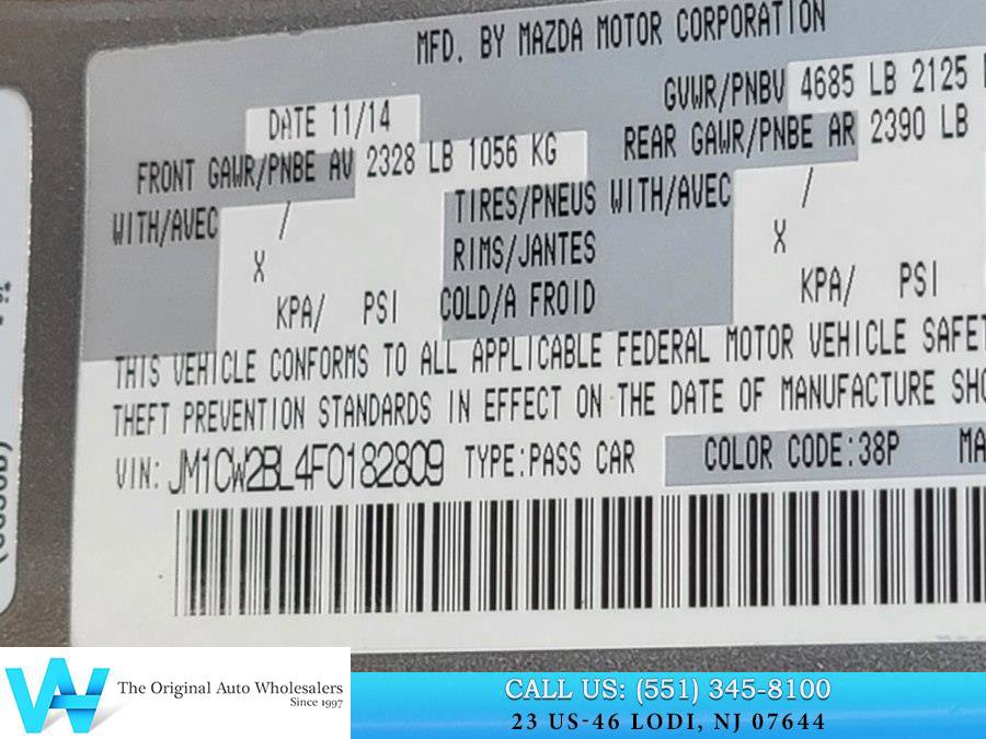 Used 2015 MAZDA MAZDA5 Sport FWD image 26