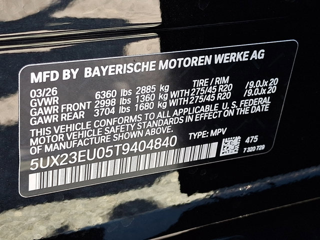 New 2026 BMW X5 xDrive40i w/ M Sport Package image 18