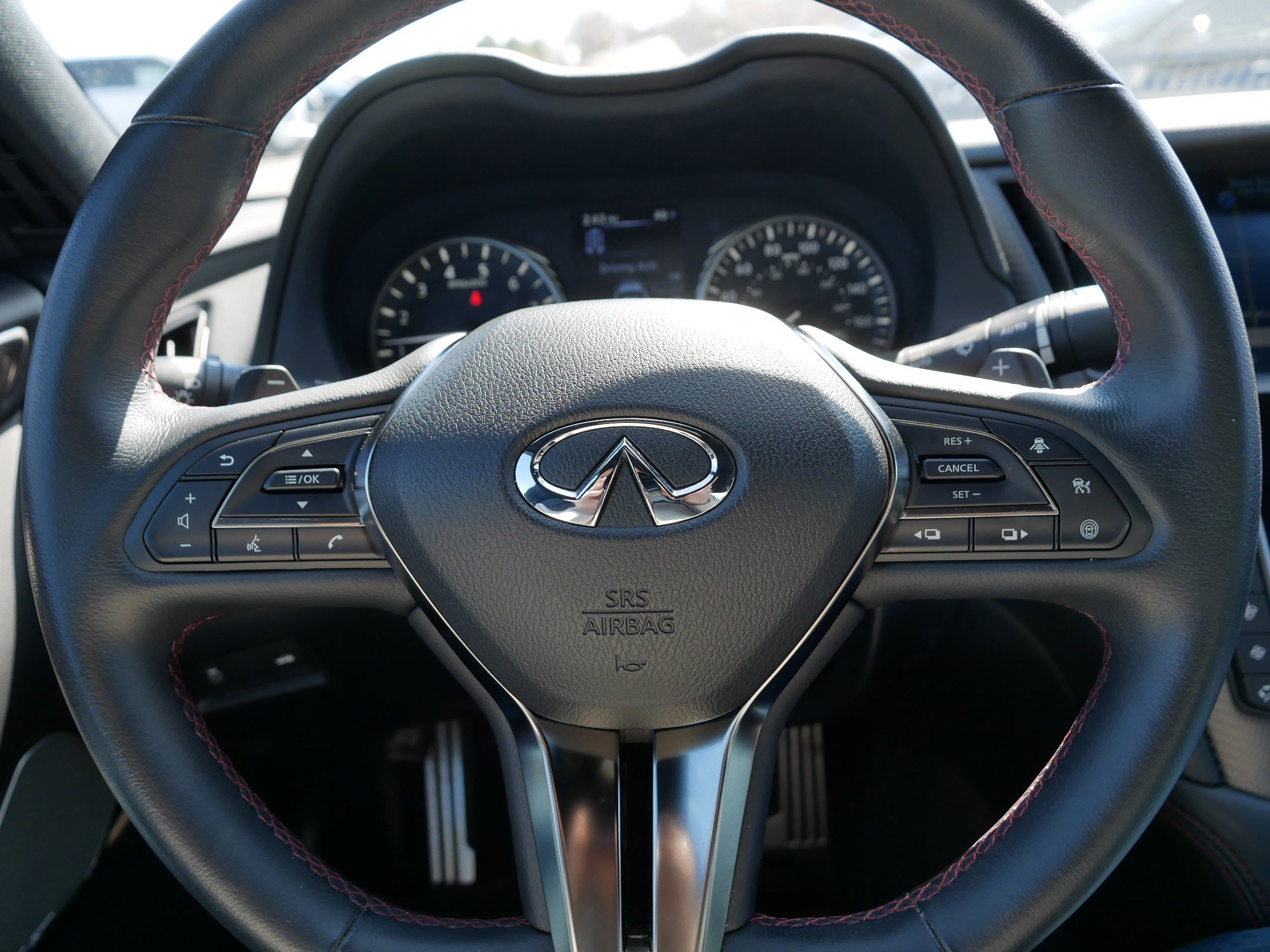 Certified 2023 INFINITI Q50 Red Sport 400 w/ Black Opal Edition image 25