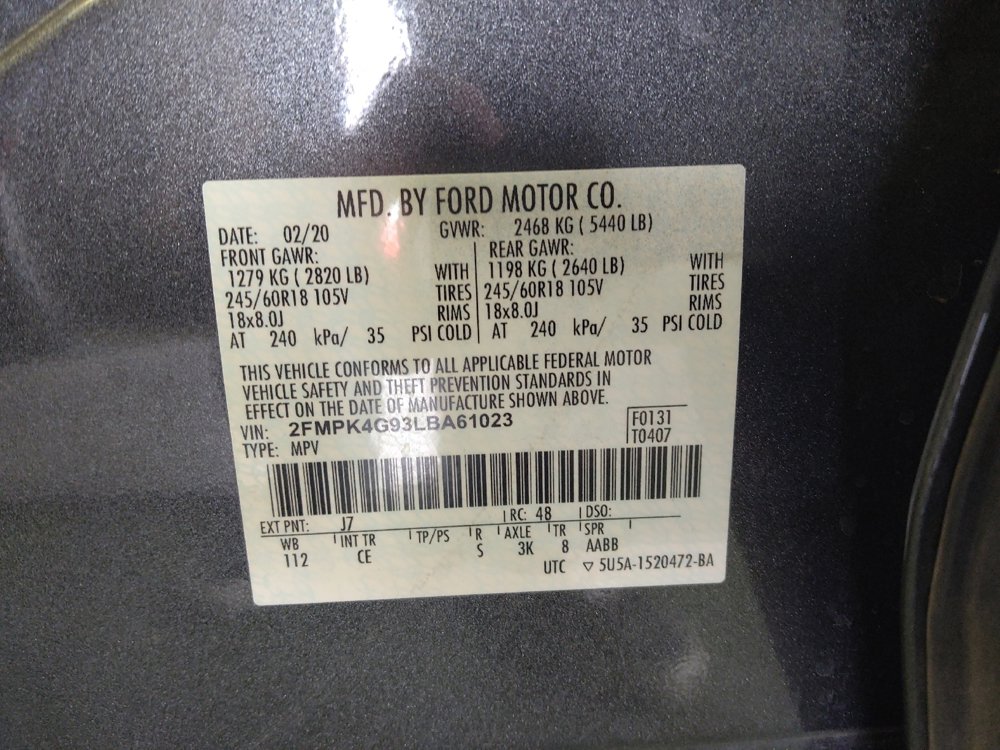 Used 2020 Ford Edge SE AWD/4WD image 33