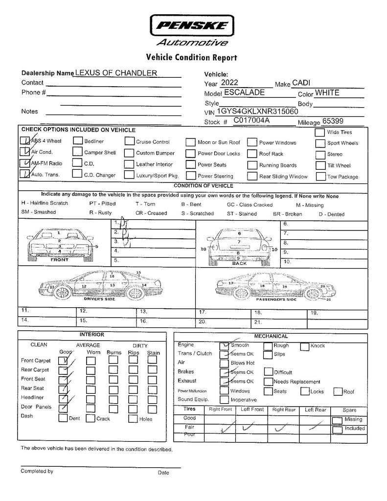 Used 2022 Cadillac Escalade Sport Platinum w/ LPO, ONYX Package AWD/4WD image 24