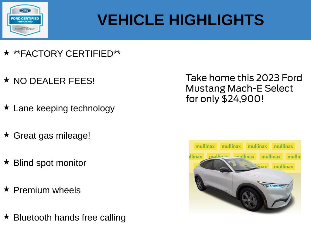 Used 2023 Ford Mustang Mach-E Select RWD image 11