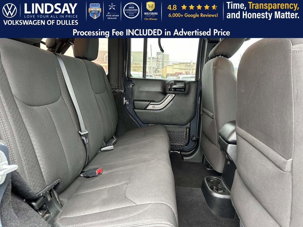 Used 2017 Jeep Wrangler Unlimited Sport w/ Quick Order Package 24S image 13