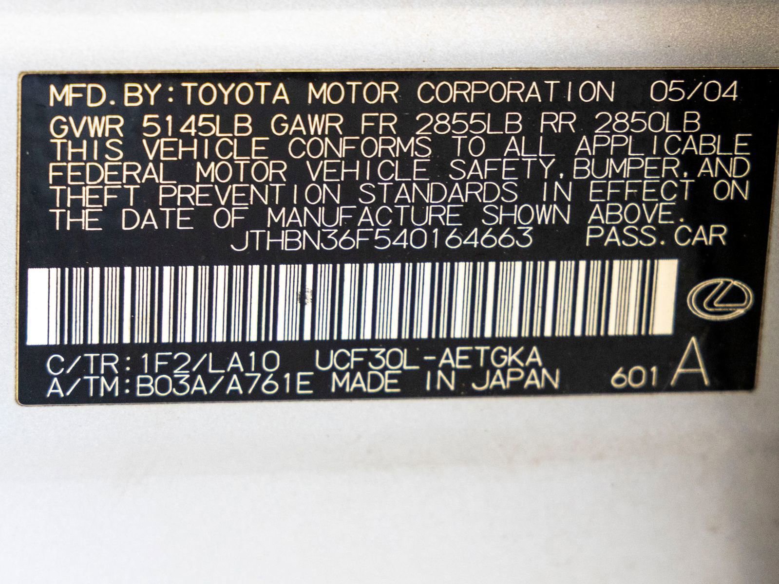 Used 2004 Lexus LS 430 image 33