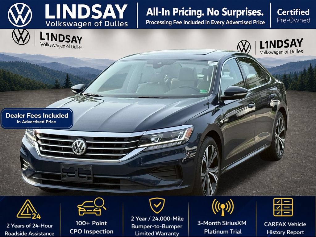 Certified 2021 Volkswagen Passat 2.0T SE FWD image 4