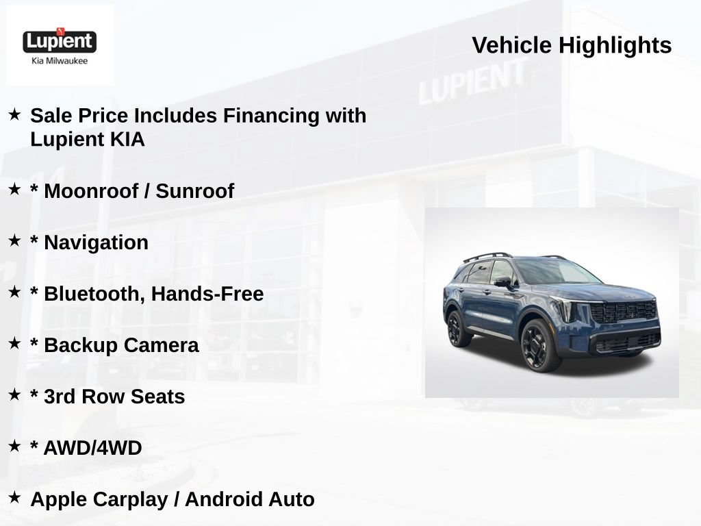New 2026 Kia Sorento SX AWD/4WD image 5