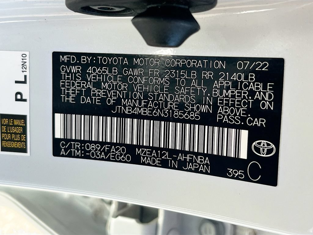 Used 2022 Toyota Corolla SE FWD image 29