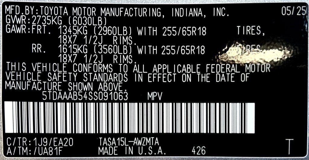 Certified 2025 Toyota Grand Highlander AWD image 27