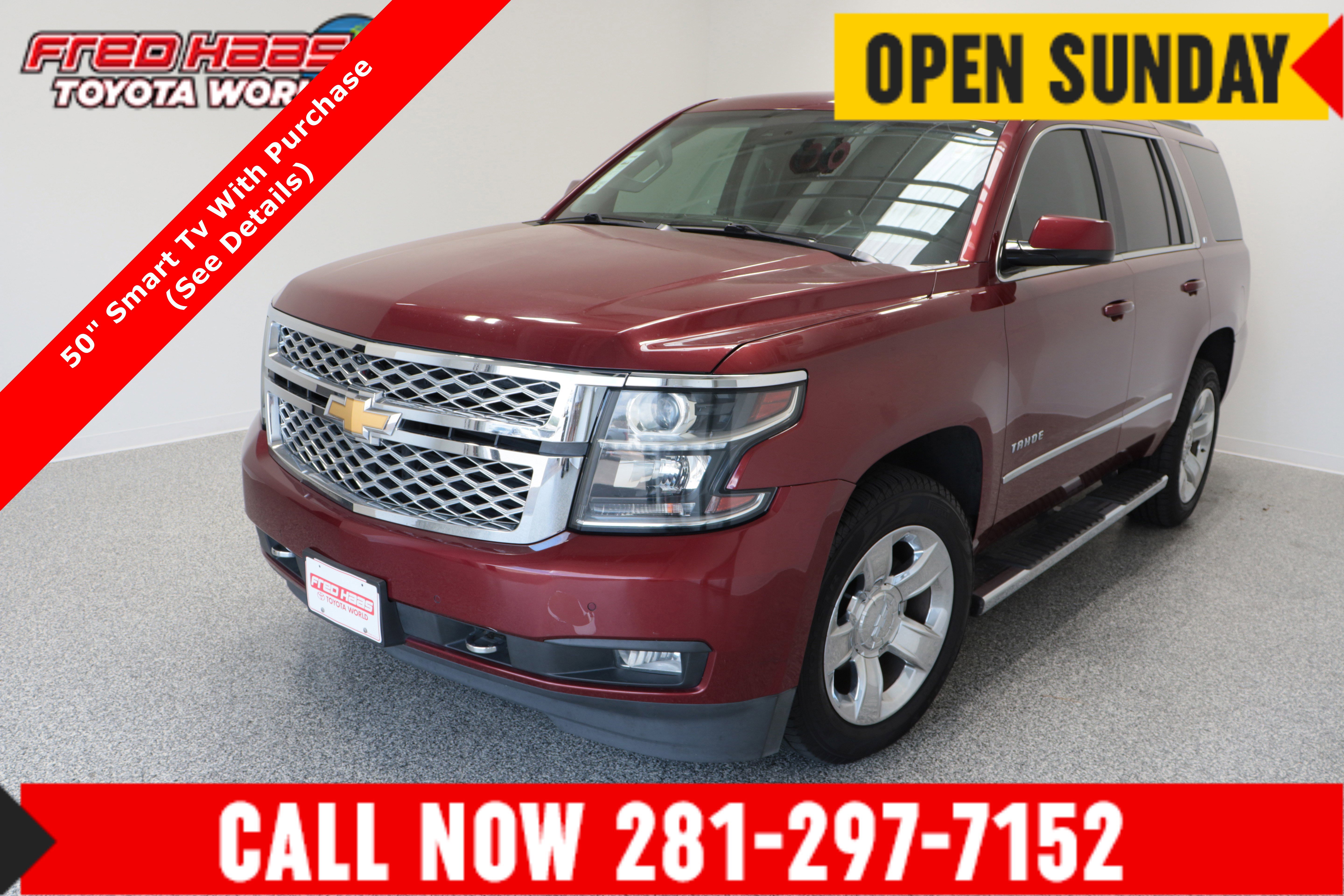 Used 2018 Chevrolet Tahoe LT w/ LT Signature Package