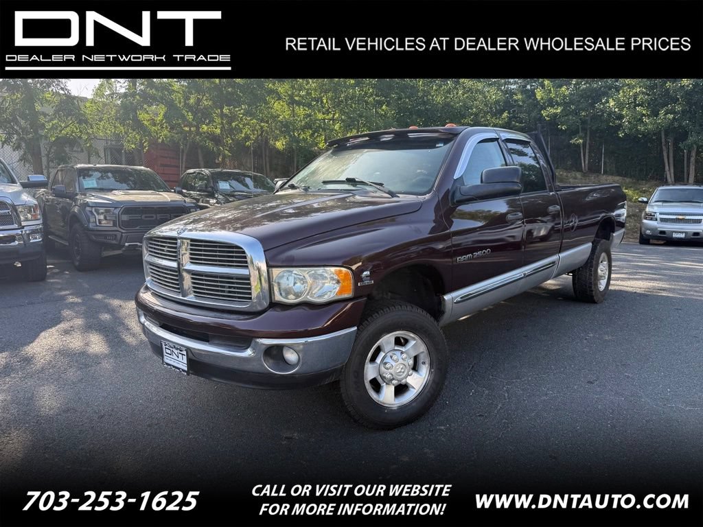 Used 2004 Dodge Ram 2500 Truck SLT w/ Trailer Tow Group AWD/4WD image 1