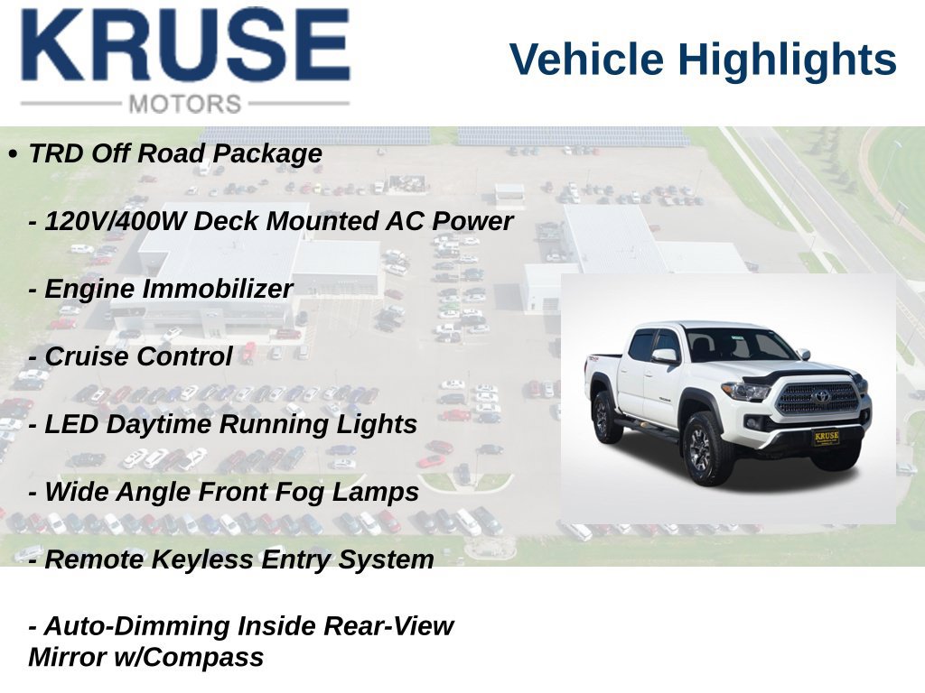 Used 2017 Toyota Tacoma TRD Off-Road w/ Tow Package AWD/4WD image 10