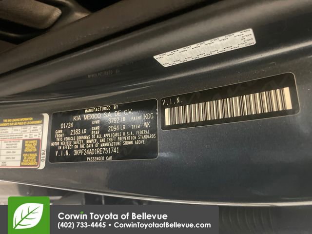 Used 2024 Kia Forte LXS image 7