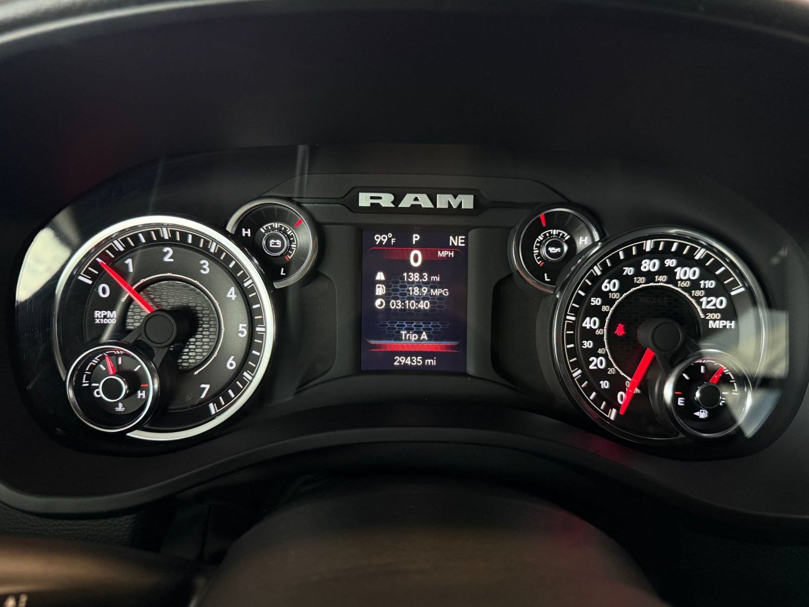 Used 2023 RAM 1500 Big Horn w/ Trailer Tow Group RWD image 24