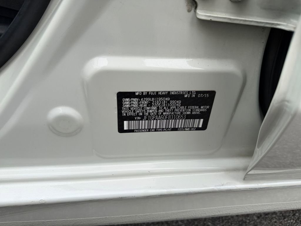 Used 2015 Subaru Impreza 2.0i AWD/4WD image 29