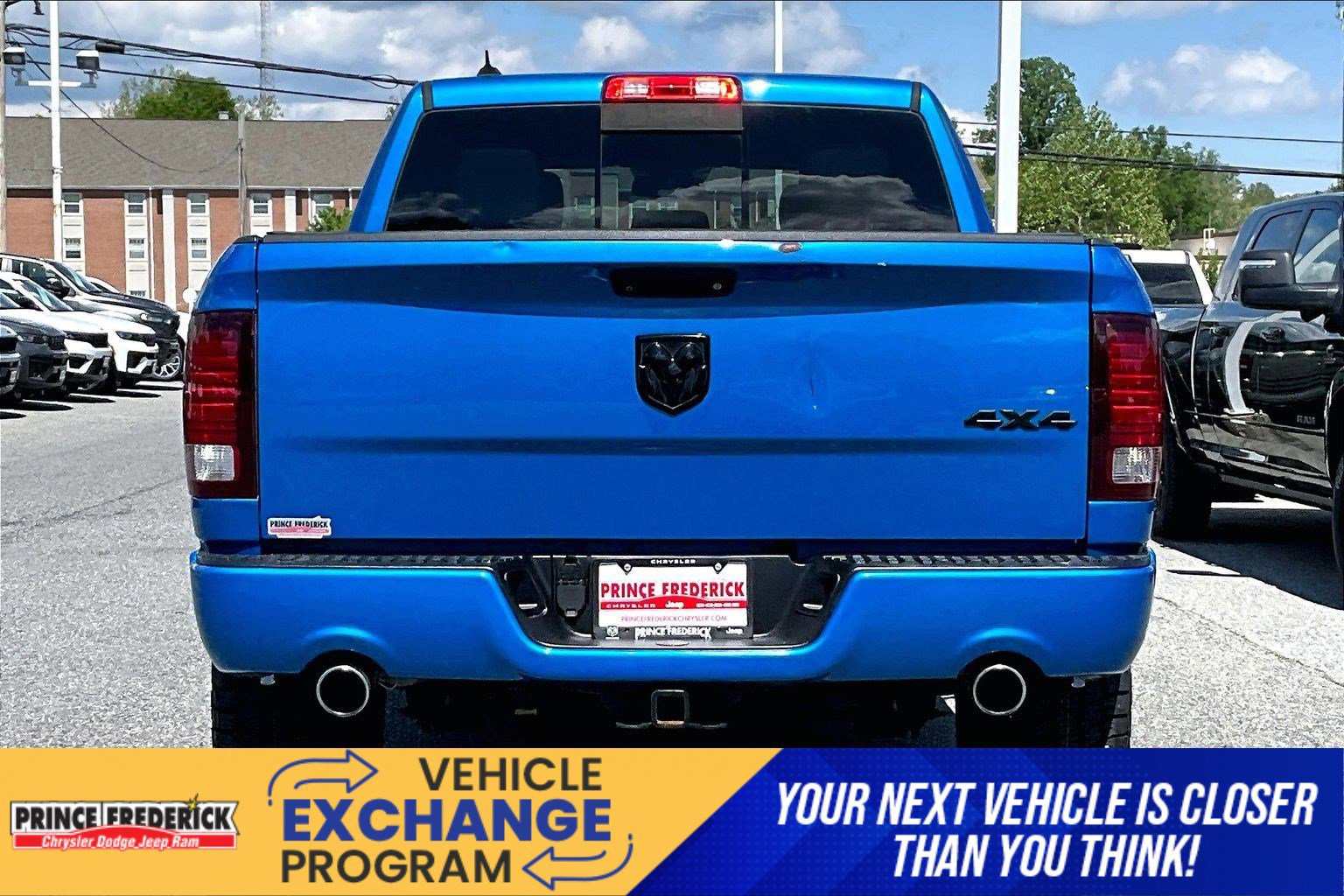 Used 2018 RAM 1500 Sport w/ Hydro Blue Sport Package image 4