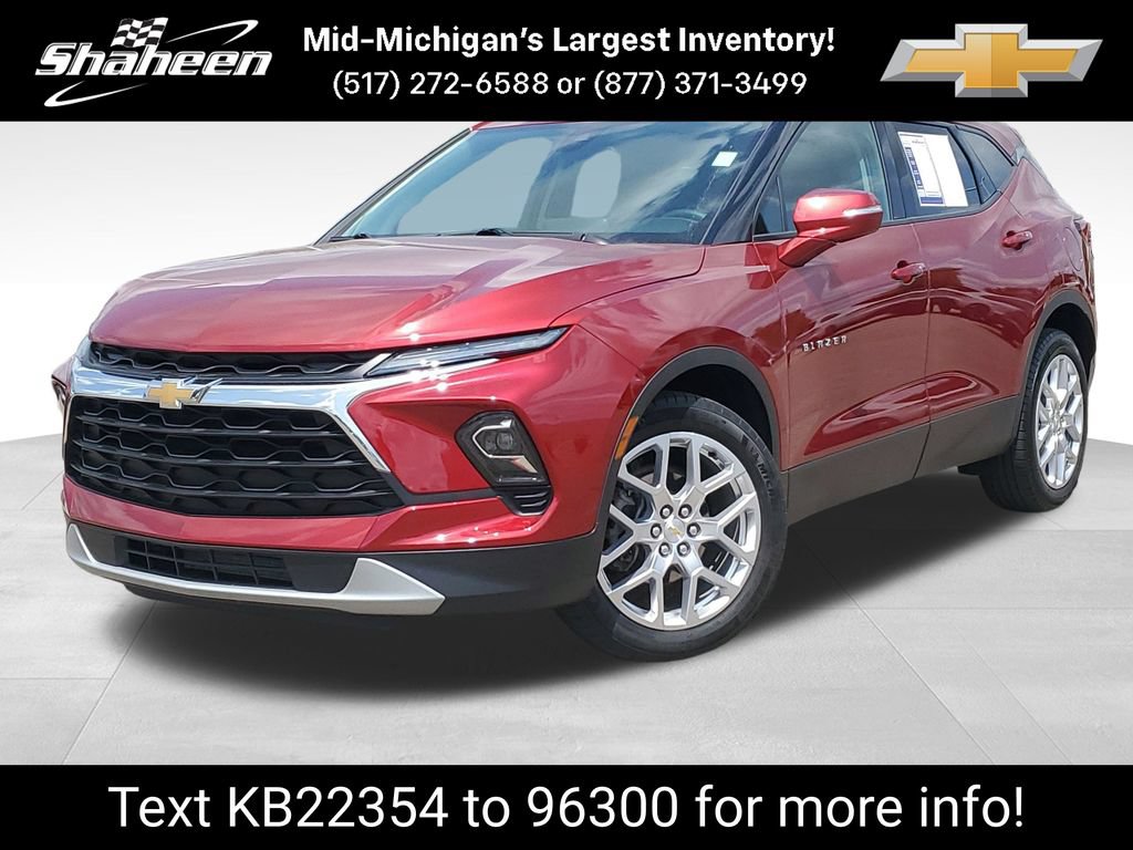 Certified 2023 Chevrolet Blazer LT w/ LPO, Floor Liner Package AWD/4WD 360° Tour
