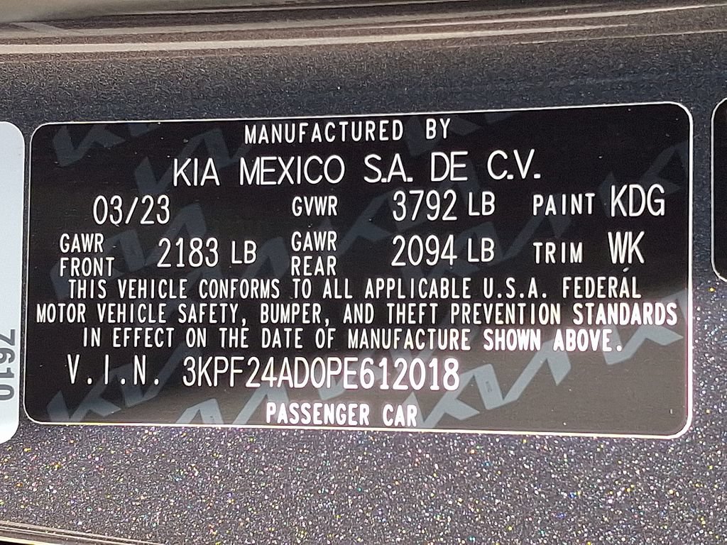 Used 2023 Kia Forte LXS FWD image 27