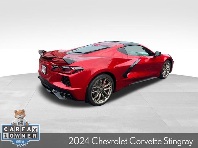 Used 2024 Chevrolet Corvette Stingray Preferred Cpe w/ Z51 Performance Package RWD image 8